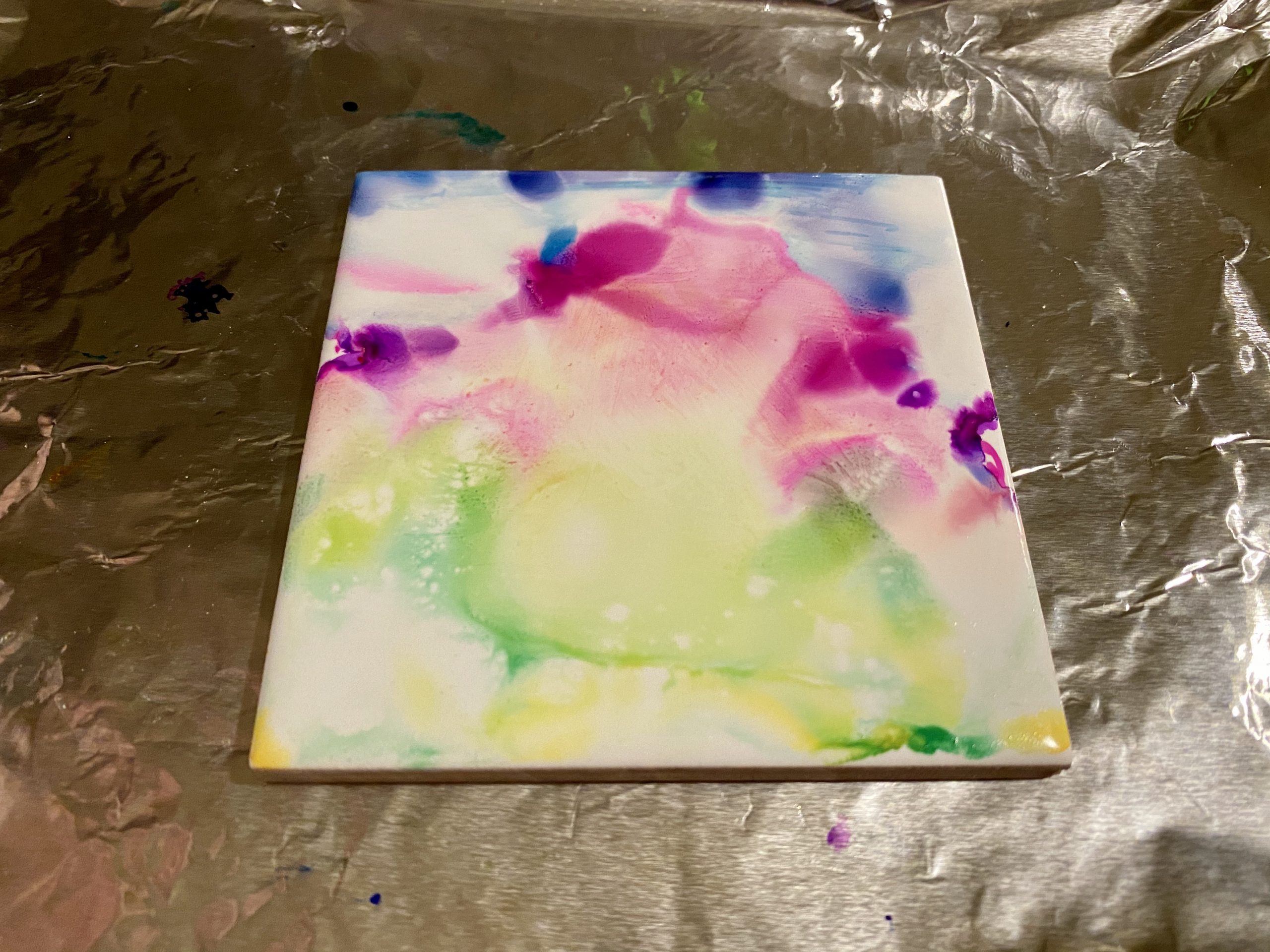 Colorful Tile Coasters – Katieish